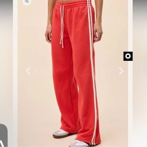 Daydreamer Red Wide Leg Pants